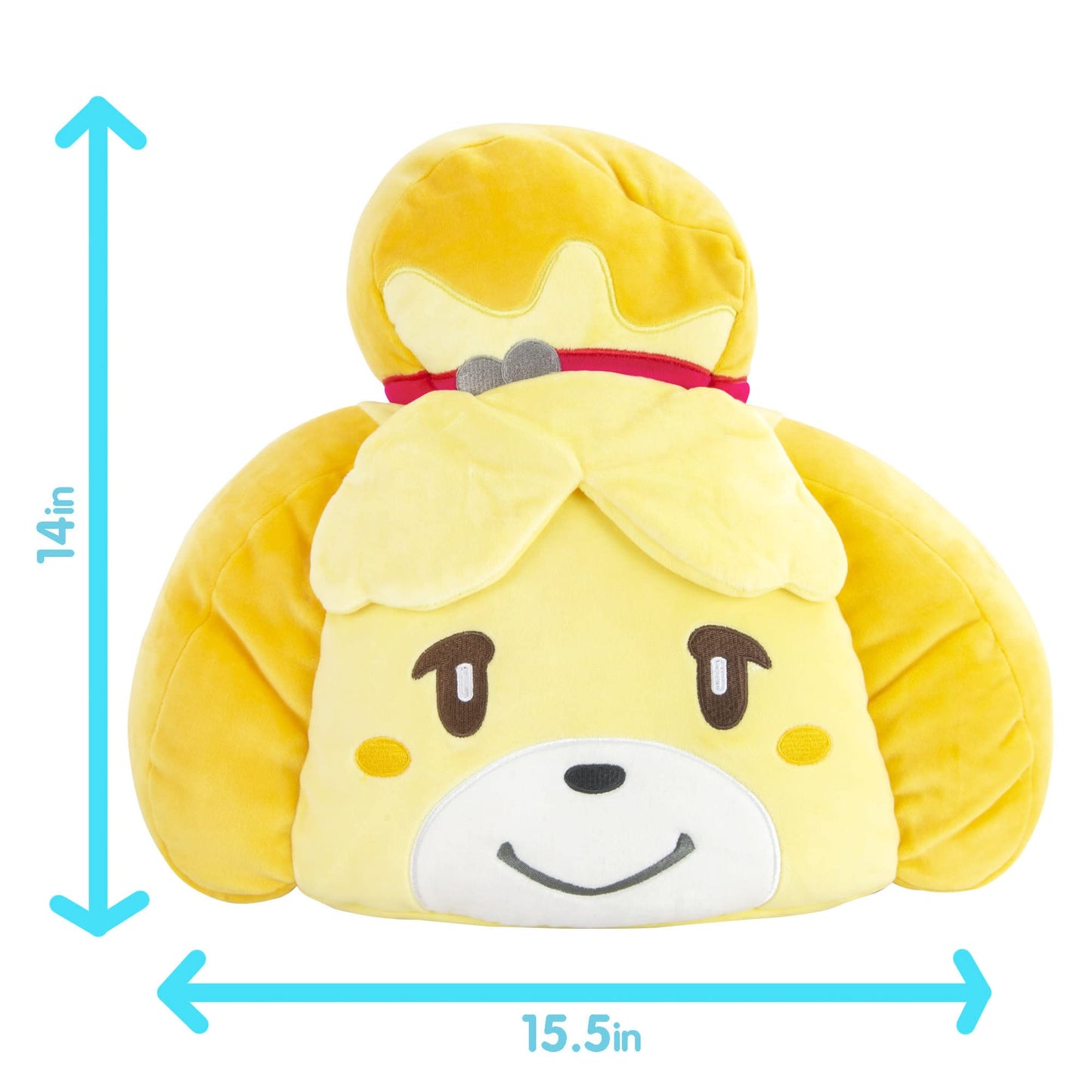 Club Mocchi Nintendo Animal Crossing Plush - Isabelle Plushie - Collectible Squishy Plush - 15 Inch