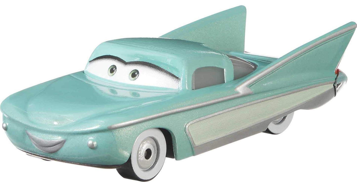 Disney Cars Toys Flo, Miniature, Collectible Racecar Automobile Toys Based on Cars Movies, for Kids Age 3 and Older, Multicolor