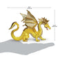 Safari Ltd. Golden Dragon Figurine - Detailed 6.75" Model Figure - Fun Educational Fantasy Play Toy for Boys, Girls & Kids Ages 4+