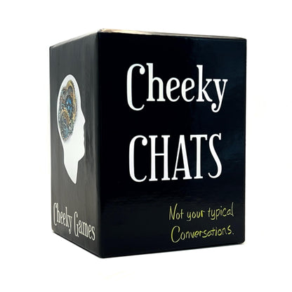 Cheeky Chats - A Conversation Card Game for Couples, Friends & Family | Fun Icebreaker Questions for Date Night, Game Night & Road Trips | Great Gift