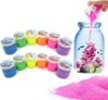 Set of 12 Colorful Magic Sand, 6 Colors Atlantis Sand,Fantastic Sand Never Gets Wet- Amazing Hydrophobic Space Sand Play Sand Colored Sand Toys