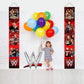 2Pcs Wresting Birthday Porch Sign Door Hanging Banner Party Supplies for Wresting Themed Door Decorations