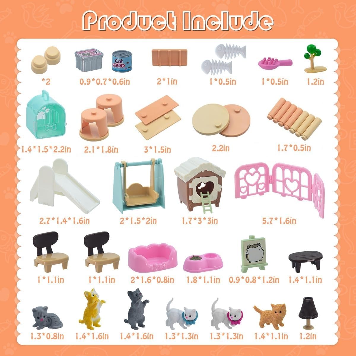 iselyn Pet Pretend Play Toys