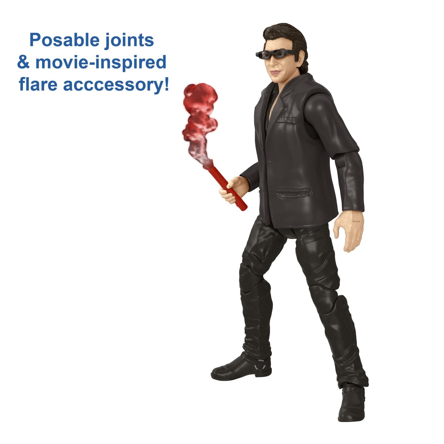 Mattel Jurassic World Toys Jurassic Park Hammond Collection Dr. Ian Malcolm Action Figure with Interchangeable Arms and Accessory, Gift