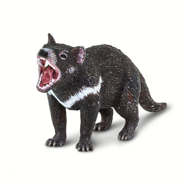 Safari Ltd. Tasmanian Devil Figurine - Realistic 3.5" Marsupial Figure - Educational Toy for Boys, Girls, and Kids Ages 3+