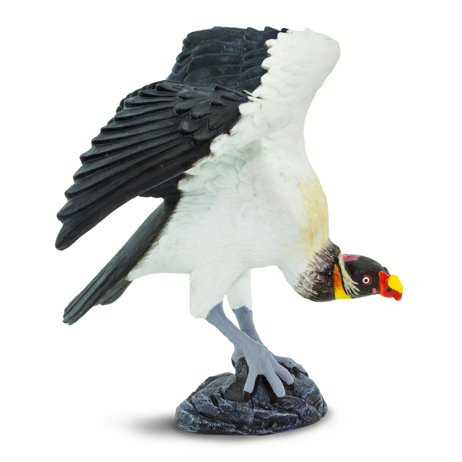 Safari Ltd. King Vulture - Realistic 4.75" Bird Figure - Educational Toy for Boys, Girls, and Kids Ages 3+