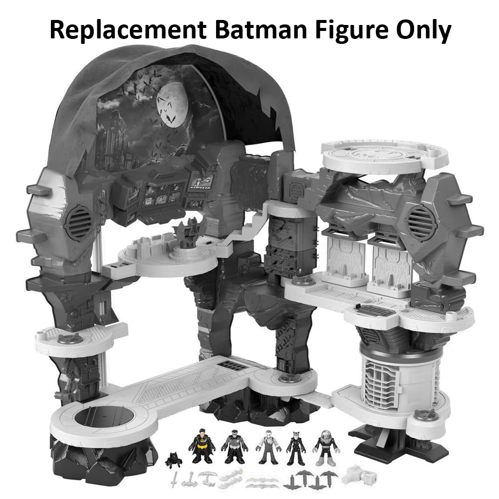 Replacement Part for Imaginext Super Surround Batcave Playset - GMP48 ~ Replacement Batman Figure