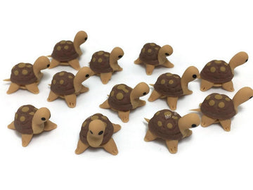 Mr_air_thai_Miniature Lot of 12 Miniature Turtle Fairy Garden Supplies Animal Figurine Furniture Dollhouse DIY GD#003