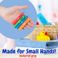 SCS Direct Bath Crayons Super Set -Set of 12 Draw in the Tub Colors with Bathtub Storage Mesh Bag -Non-Toxic, Safe for Children, Won't Disintegrate in