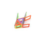 JDBF Magnetic Building Tiles Set for Kids, STEM Educational Construction Toy with Strong Magnets, Colorful Magnetic Blocks for Creative Play, Ages 3+