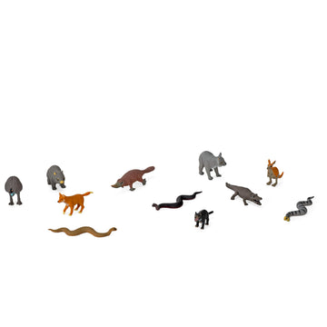 Wild Republic Eco Zip Tubes Australia Figurines - 13"