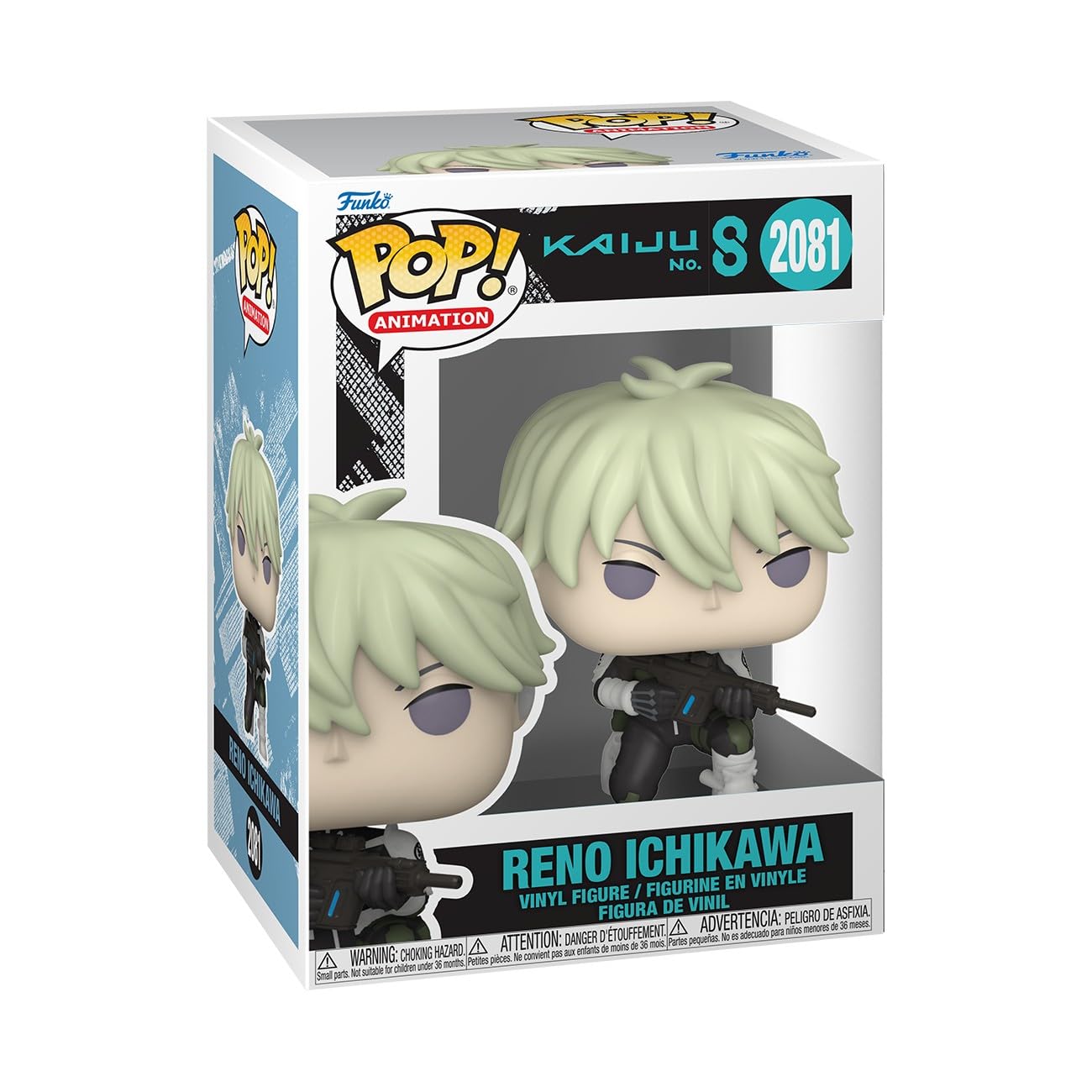 Funko Pop! Animation: Kaiju No.8 - Reno Ichikawa - Collectable Vinyl Figure - Gift Idea - Official Merchandise - Toys for Kids & Adults - Anime Fans