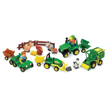 John Deere 34984 Fun On The Farm Playset, 20 Pieces (Pack of 2)