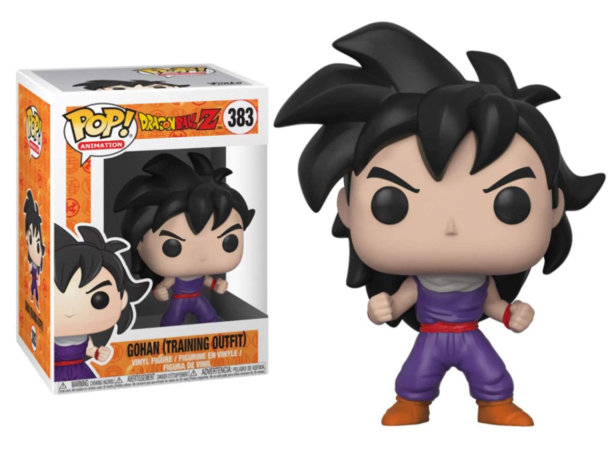 Funko Pop Animation: Dragonball Z - Gohan (Training Outfit) Collectible Figure, Multicolor