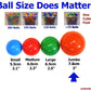 Pack 400 New-Gold (Brass-Gold) Color Jumbo 3" Heavy Duty Commercial Grade Ball Pit Balls for Business Use (Pack of 400, Gold-Brass)