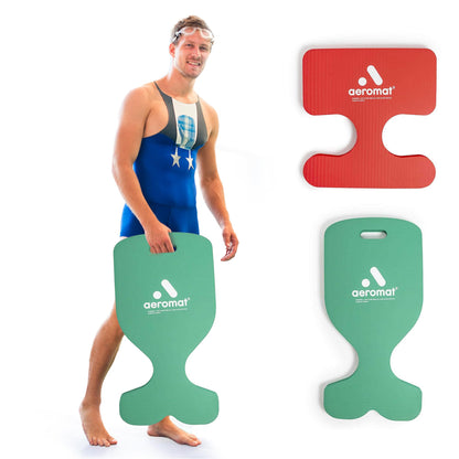 Aeromat Foam Water Saddle (31" x 16") Foam Pool Float for Adults - Green