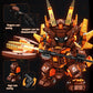 kececo Horse-Shaped Building Block Toy, Dual-Form Transformation Design, Mecha Robot Construction Playset, 573 Pieces