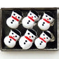 Dollhouse Miniature Cookies on Sheet, Snowman