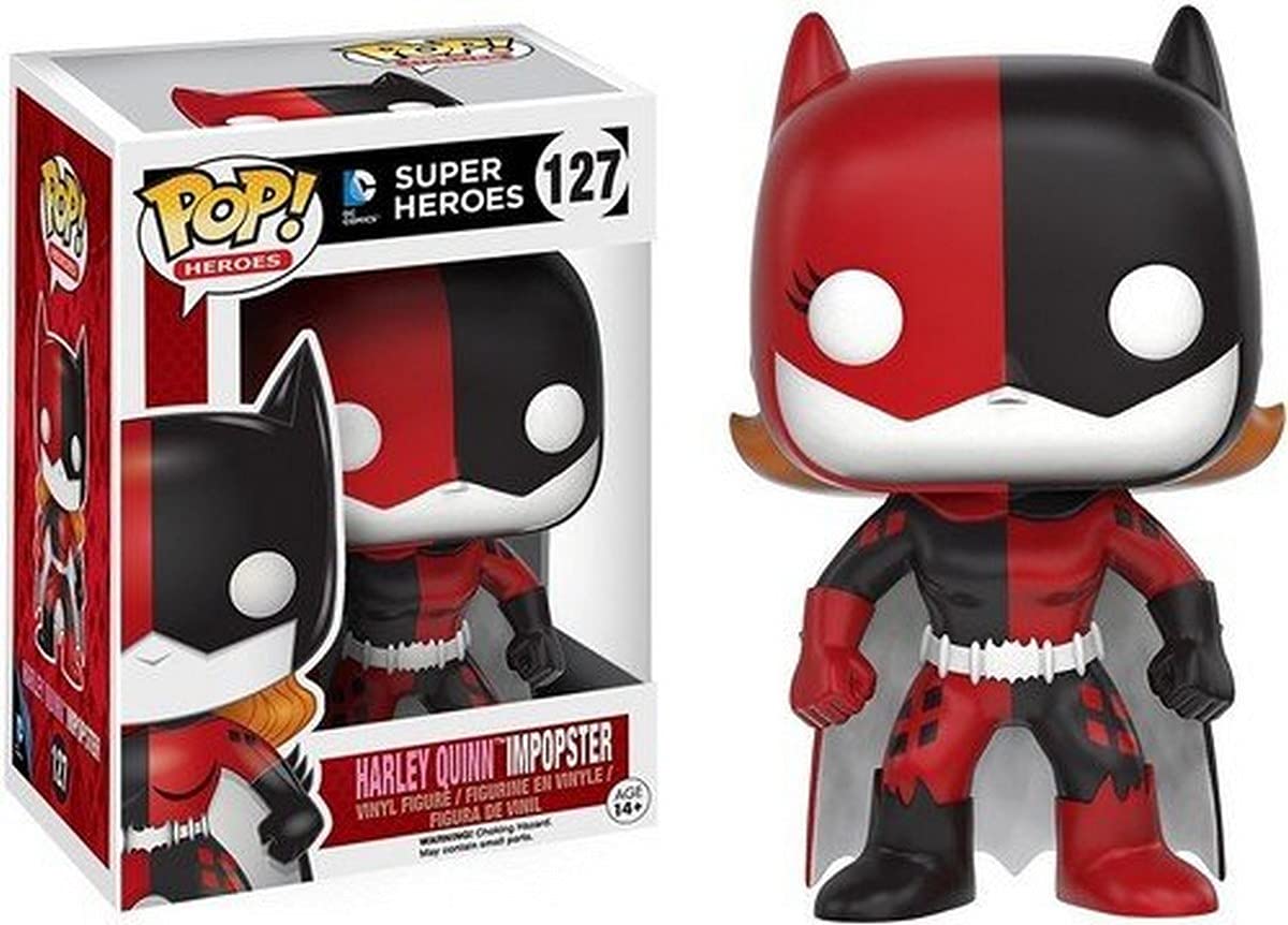 Funko POP Heroes Villains as Batgirl Harley Quinn Action Figure