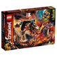 LEGO NINJAGO Zane’s Mino Creature 71719 Board Game Adventure, Ninja Building Set for Kids (616 Pieces)