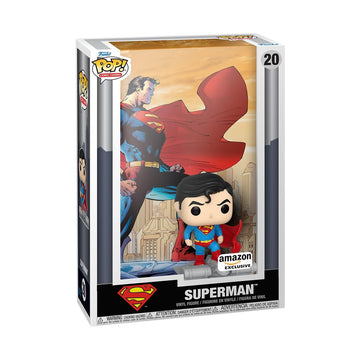 Funko Pop Comic Cover: DC - Superman 85th Anniversary - DC Comics - Amazon Exclusive - Collectable Vinyl Figure - Gift Idea - Official Merchandise
