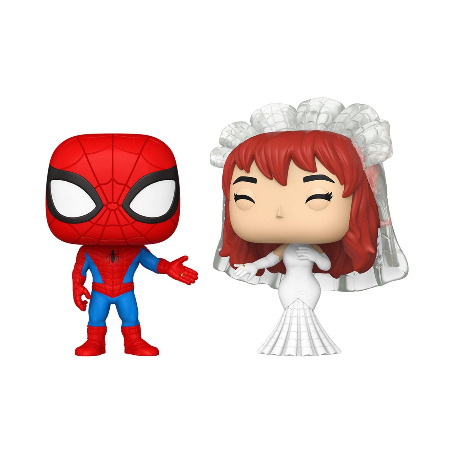 Funko Pop! Marvel: Superhero Couples - Spider Man and MJ - Collectable Vinyl Figure - Gift Idea - Official Merchandise - Toys for Kids & Adults -