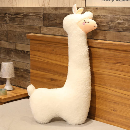 Alpaca Plush Pillow 29.5 Inch Soft Fluffy Llama Stuffed Animal