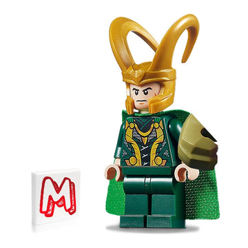 LEGO Marvel Super Heroes Avengers Wrath of Loki Minifigure - Loki with Gold Staff (76152)