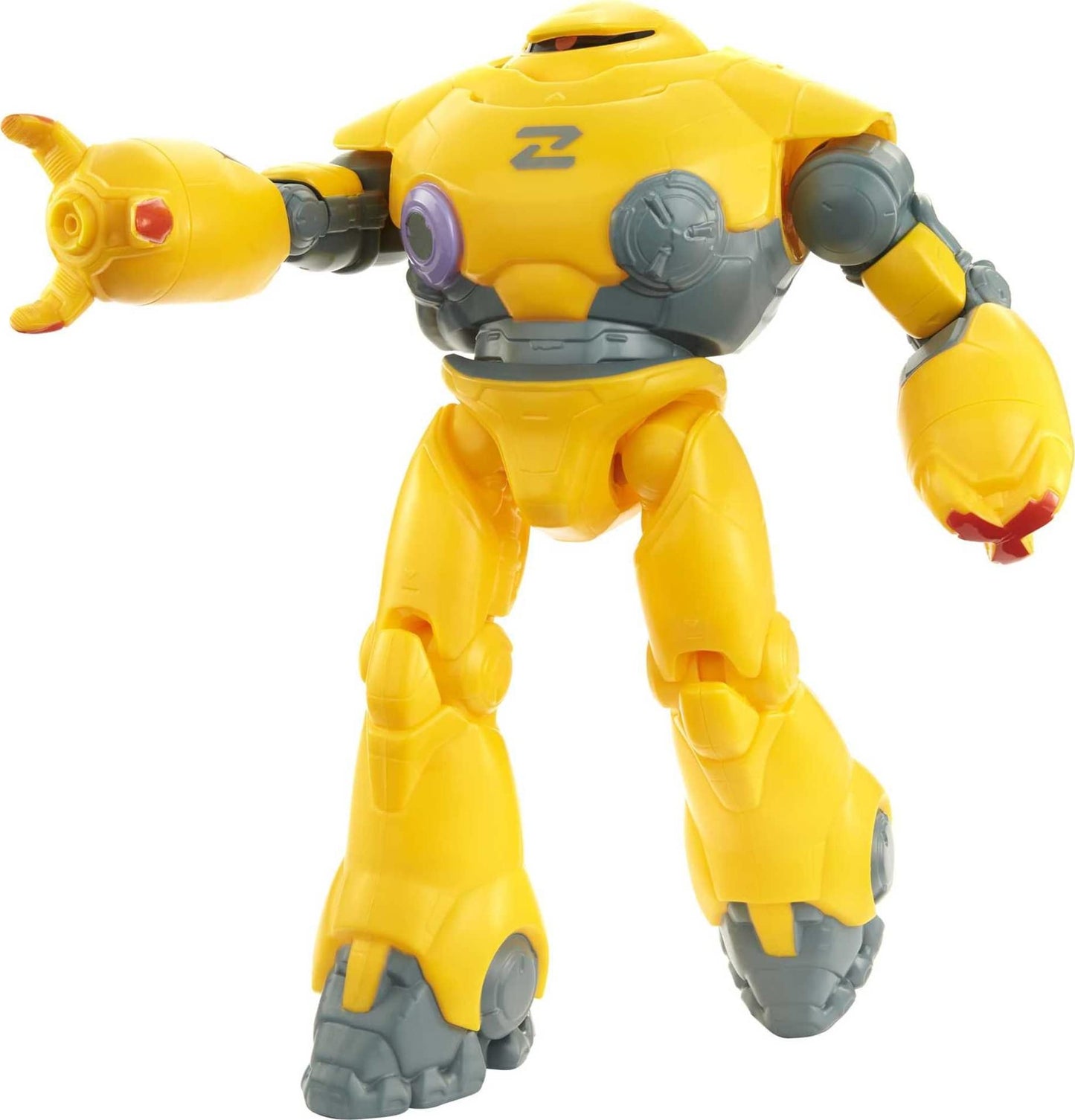 Mattel Disney and Pixar Lightyear 12-in Scale Action Figure, Zyclops Robot with 11 Movable Joints, Movie Collectible