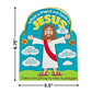 Fun Express What A Friend We Have in Jesus Craft Kit - Sunday School Crafts for Kids Bulk 12 Pack | Christian Stickers for Kids & Bible Crafts |