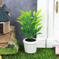 Artificial Miniature Plants for Dollhouse - 1:12 Scale Hanging Potted Greenery for Fairy Gardens, Terrariums and Diorama Displays