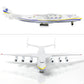 QIYUMOKE 1/400 Antonov AN-225 Mriya Diecast Airplane Model with Stand, Metal Transport Cargo Plane Model for Adult Aviation Enthusiasts Collection