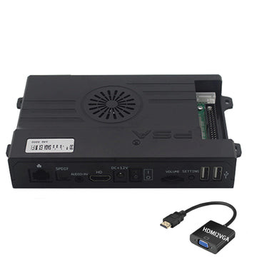 UYXOERA 3D Box SAGA DX Plus 8000 in 1 System Arcade Jamma Board, WlFl Market, Add Games, VGA, HDMI Compatible, High Score Record, 3D HD 1280x720P