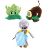 JHESAO 3 PCS Lettuce Plants and Zombies Plush Banner Zombies Toys PVZ Plush 1 2 Stuffed Soft Doll Coconut Cannon Plant Toy New