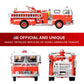 Iconic Replicas 1974 Ward Lafrance Fire Engine: San Francisco Fire Department - Engine 31 1:87 (HO) Diecast Model Fire Truck