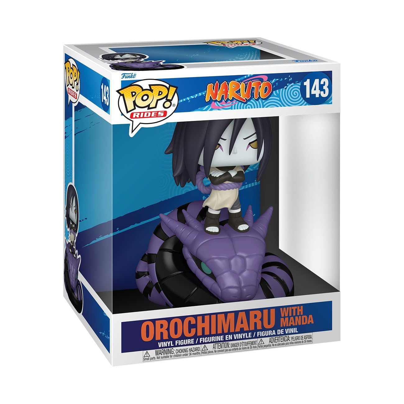 Funko Pop! Rides: Naruto Classic - Orochimaru with Manda - Collectable Vinyl Figure - Gift Idea - Official Merchandise - Toys for Kids & Adults