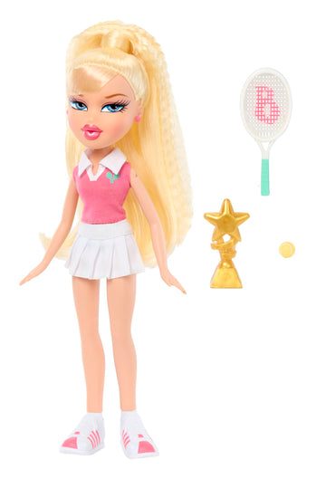 Bratz Play Sportz Cloe Fashion Doll with Accessories, Tennis