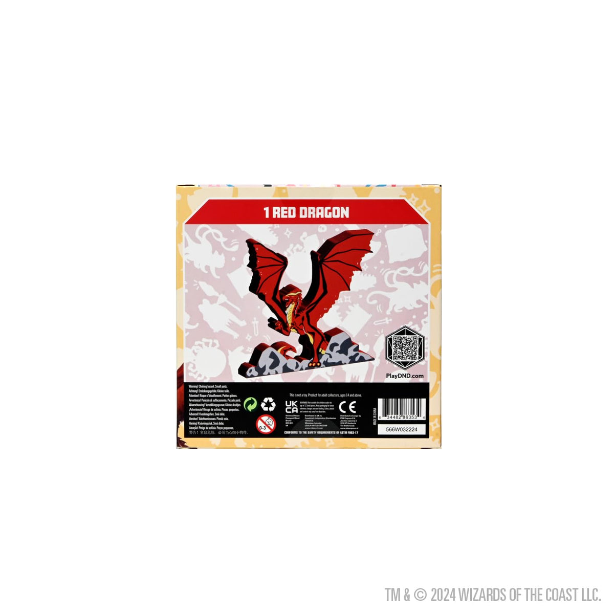 WizKids Dungeons & Dragons Gamelings: Red Dragon
