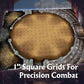 Arcknight The Extras Pack Roleplaying Battlemaps; 16 Modular RPG Maps in 8 Double-Sided Pages, 1" Square Grid, Modular & Versatile Design for Tabletop