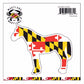 Maryland Horse Sticker Car Decal Maryland My Maryland