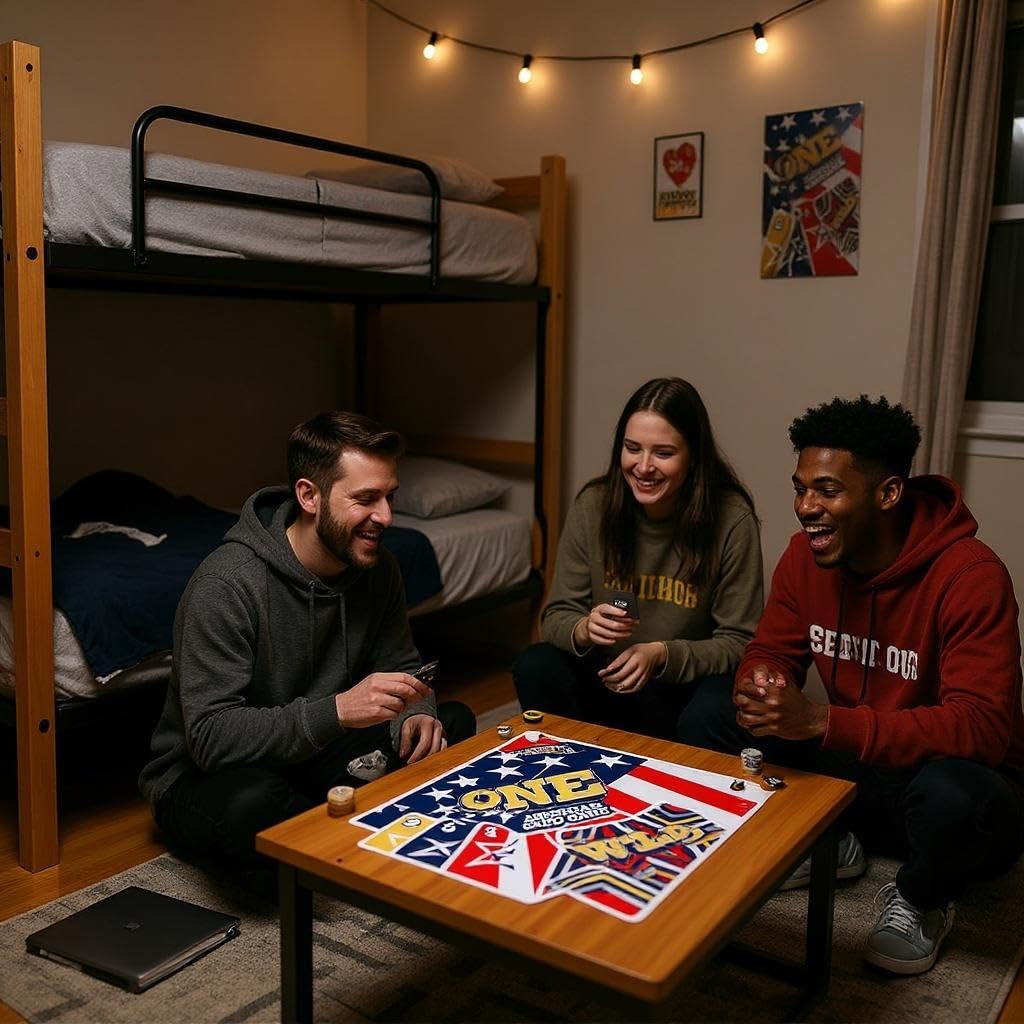 END THE WOKENESS Patriotic Parody Card Game - Funny Adult Party Game for Game Night Laughter, 2+ Players