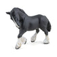 Papo - Black Shire Stallion Figure - 3 Years + - Horses Collection