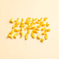35Pcs Yellow Miniature Bananas 1/12 Scale Banana Models Miniature Fruit Fake Mini Fruits for Mini House Kitchen Fairy Garden Decor?Dollhouse