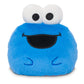 TeeTurtle Elmo and Cookie Monster 4" Reversible Sesame Street Plushie - Cute Kawaii Soft Stuffed Mood Toy for Kids and Adults