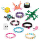 Make It Real: LinXo Creator Set 650 pcs, DIY 13 Projects, Jewelry & Collectible Figures, Design-Build-Rebuild, Flexible Pieces, Girls & Kids Ages 6+