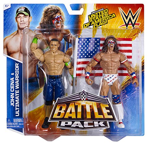 WWE Battle Pack Series #31 - John Cena vs. Ultimate Warrior Action Figure (2-Pack)