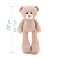 MR ViviCare 18" Pink Bear Stuffed Animals for Boys and Girls,Soft and Adorable Stuffed Bear Plush Toys for Newborn Babies,Cuddly Stuffed Bear