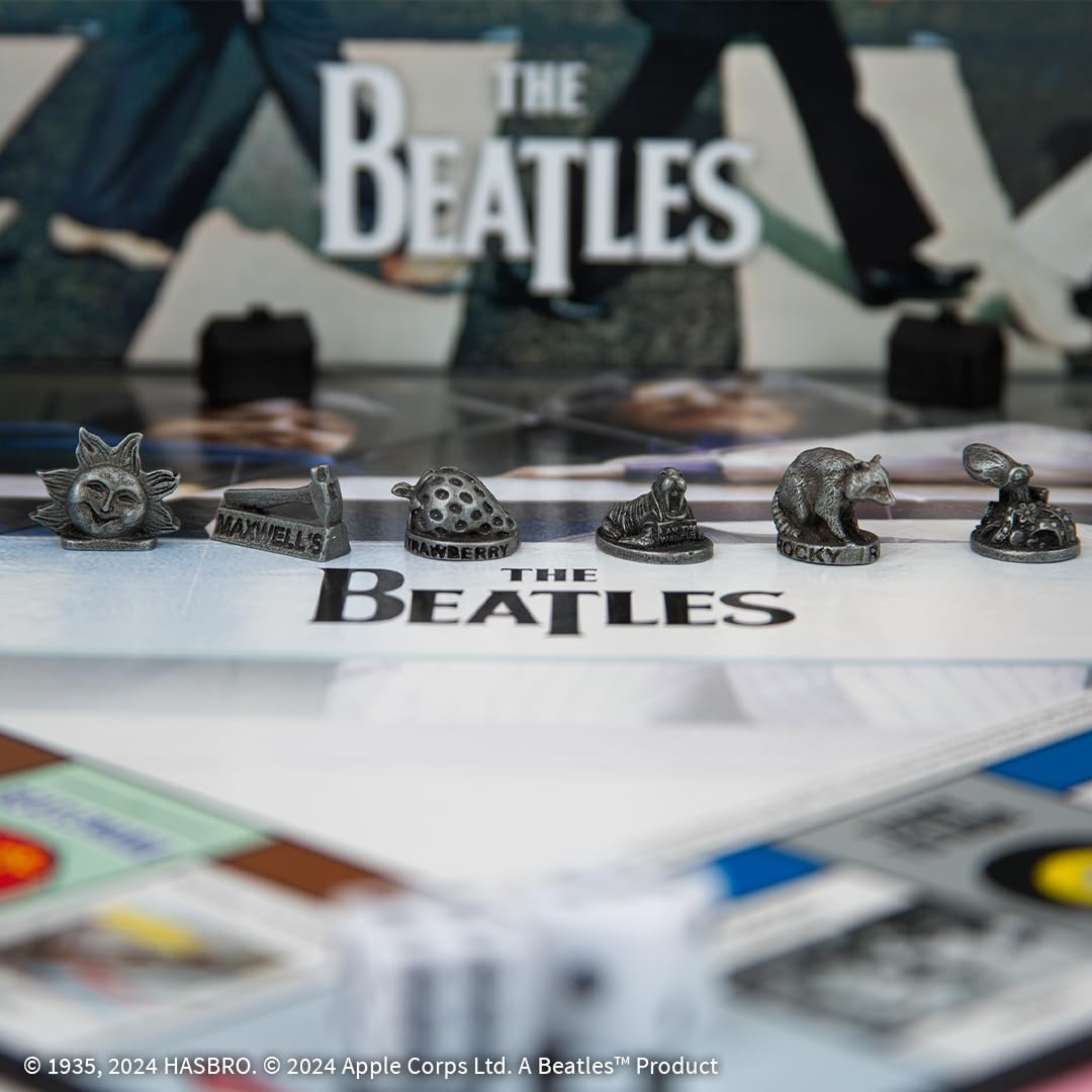 Monopoly: The Beatles, Play as Rocky Raccoon, Maxwell's Silver Hammer, I Am the Walrus & More, Officially Licensed Collectible Game Based on
