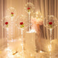 Party Led Balloons, 18 Packs Light Up Balloon Battery Included 3 Meters String Lights Inflated Size 22 Inches Clear Balloon, for Birthday Party