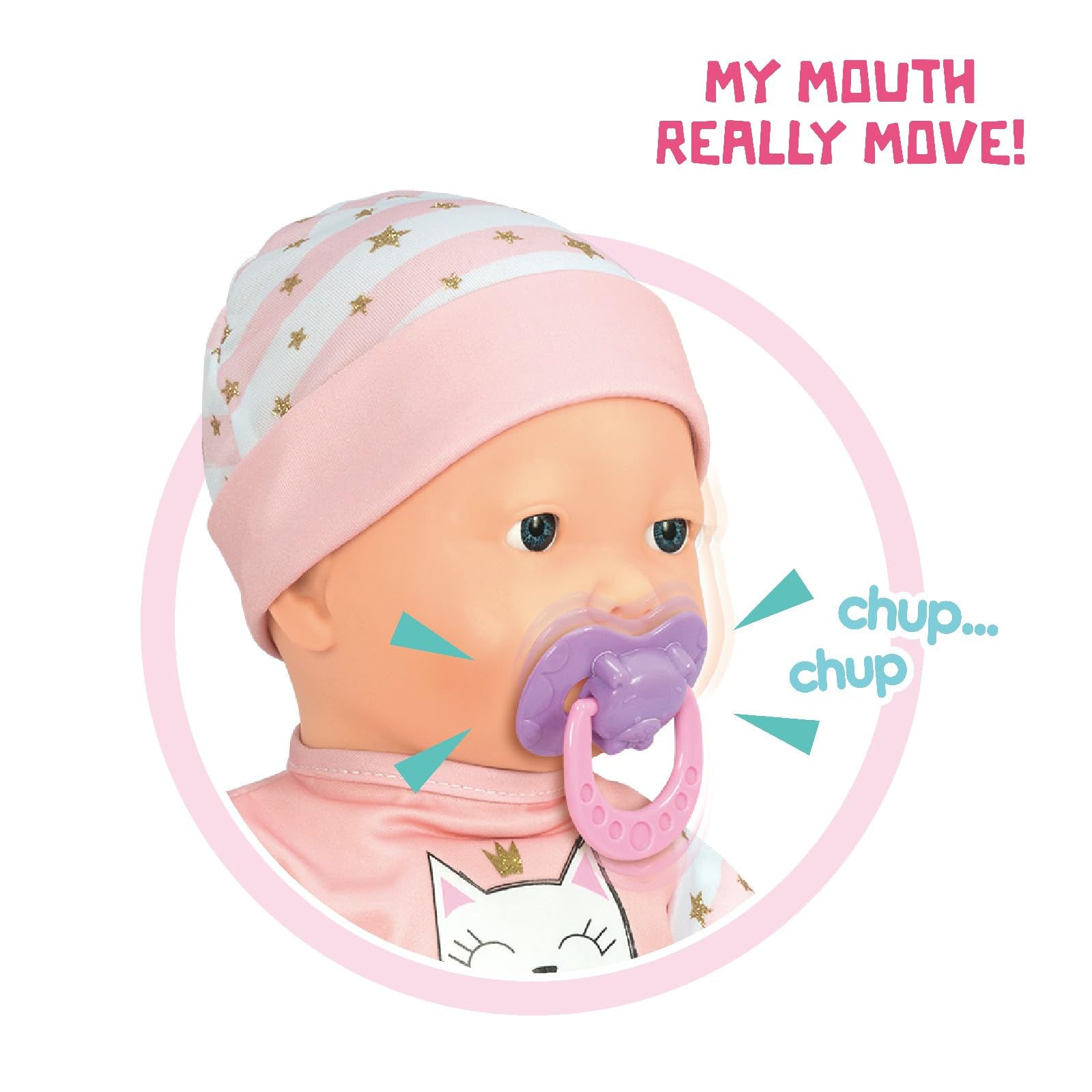 Mother Love 16 Inch Talking and Crying Interactive Baby Doll